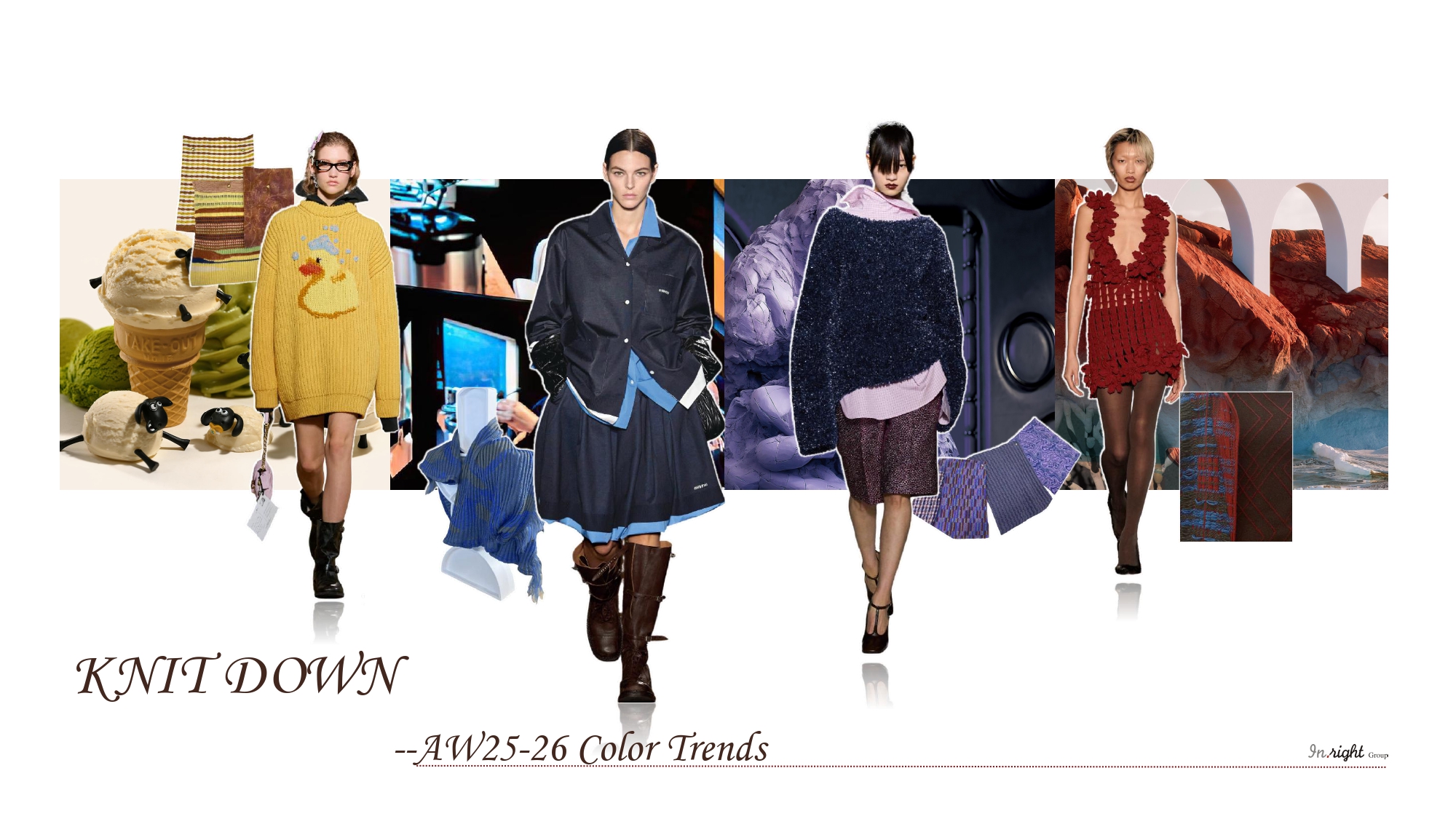 KNIT DOWN --AW25-26 Color Trends