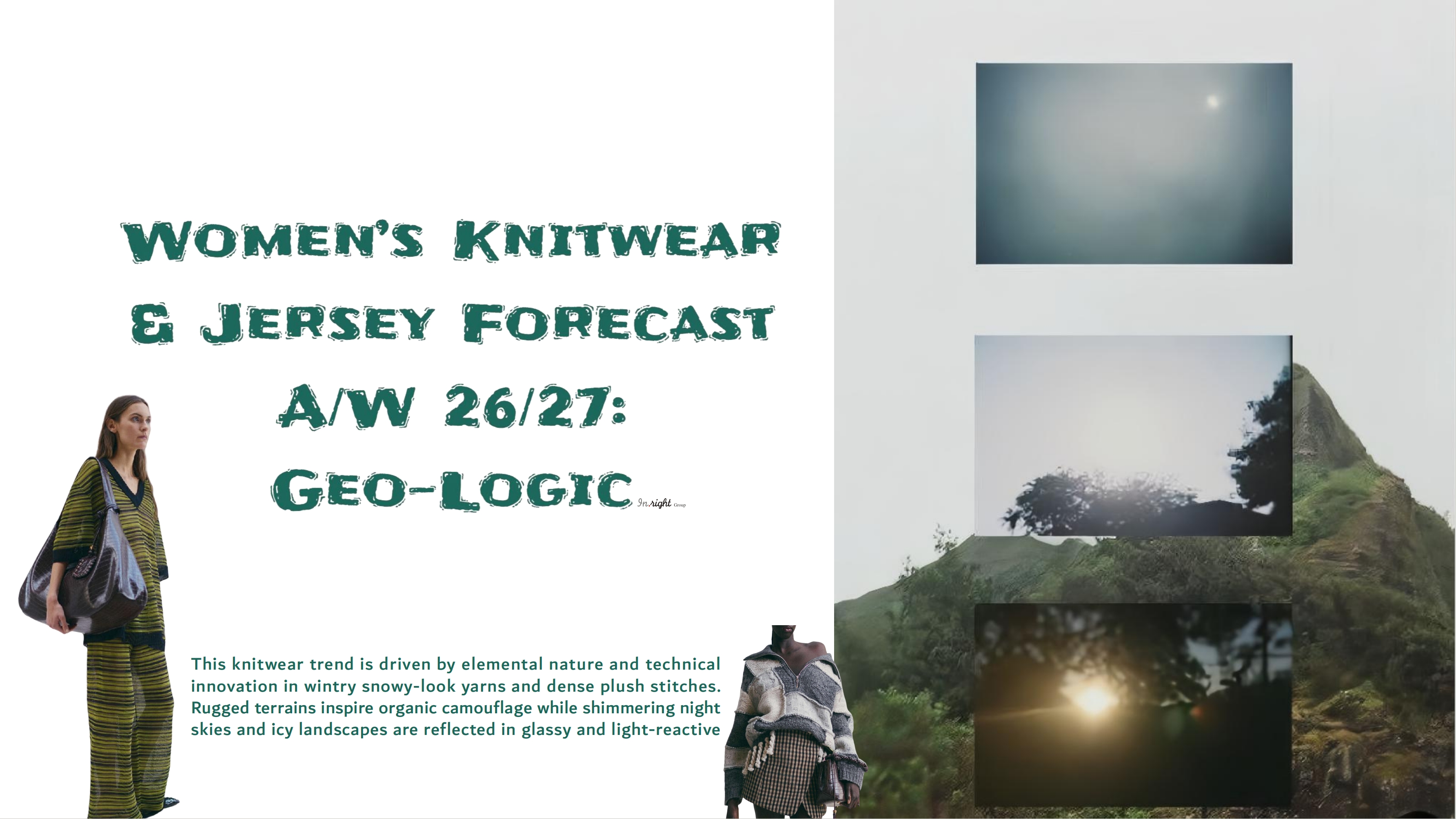 Women’s Knitwear & Jersey Forecast A/W 26/27: Geo-Logic